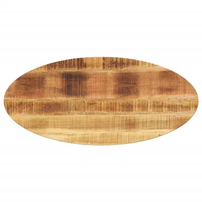Gossi blat de masa oval, 100x40x2,5 cm, lemn masiv de mango