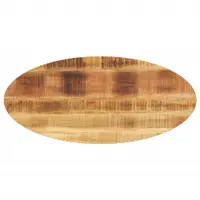Gossi blat de masa oval, 100x40x2,5 cm, lemn masiv de mango