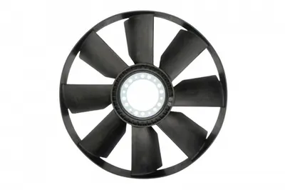 Ventilator radiator (diameter 654mm, numar lame 8) potrivit MERCEDES ATEGO, ATEGO 2, AXOR, AXOR 2, CITARO (O 530), CONECTO (O 345), ECONIC, OH, TOURINO (O 510), TOURO (O 500) 925.972-OM926.996 01.98