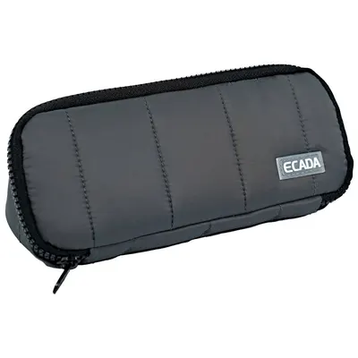 Penar tip etui, 1 fermoar, gri, 78509, Ecada