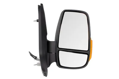 Oglinda dreapta potrivit FORD TRANSIT dupa 2013 - manuala crom, scurt