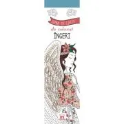 Semne de carte de colorat. Ingeri, terapie prin desen