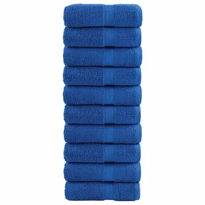 Gossi prosoape maini premium solund 10buc albastru 30x30cm 600gsm