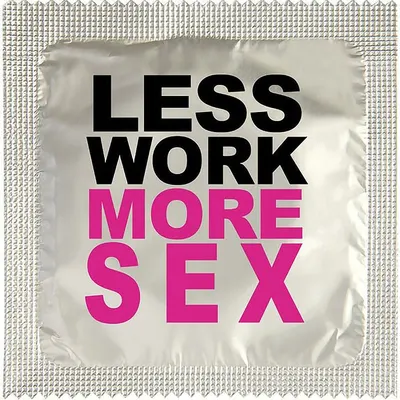 Prezervativ Callvin - Less Work More Sex
