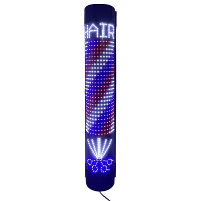 Lampa LED rotativa 90/120 cm, Reclama Luminoasa pentru Frizerie