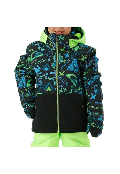 Geaca de ski cu imprimeu Little Mission