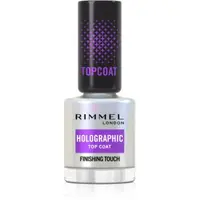 Rimmel Holographic lac de unghii/parte sus cu particule stralucitoare