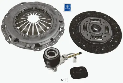 Set ambreiaj cu rulment hidraulic (228mm) potrivit FORD GALAXY I; SEAT ALHAMBRA; VW SHARAN 1.9D 2.0 2.3 03.95-03.10