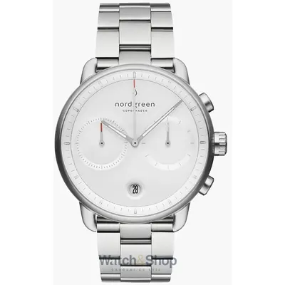 Ceas Nordgreen Nordgreen PI42SI3LSIXX Mens Watch Pioneer Chronograph 42mm 10ATM