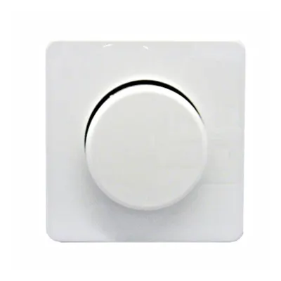 Clapetă dimmer alb-perlă