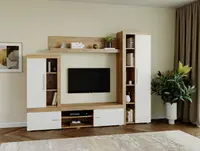 Mobila sufragerie - Living Milan C4 Stejar