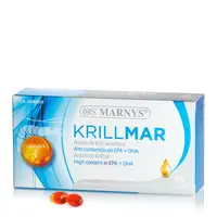 Krillmar Ulei de krill si ulei de peste cu omega 3, 60 capsule, Marnys