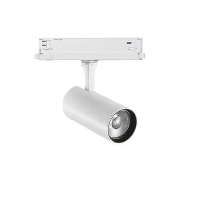 Sistem de iluminat pe sina Fox 25w cri90 3000k 1-10v Alb