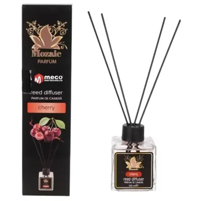 Odorizant de camera cu betisoare, Mozaic, aroma de cirese, 100 ml Engros