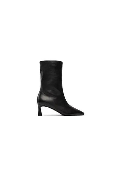 Ghete dama 304508196 - Piele naturala - Negru - Negru