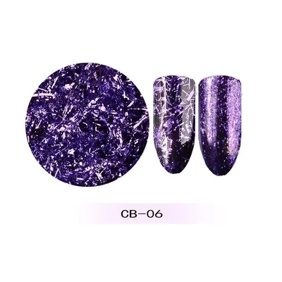 Foita decor unghii Purple 05
