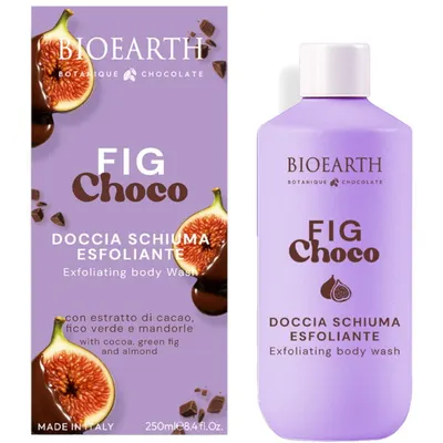 Gel de Dus Exfoliant cu Ciocolata si Smochine Fig Choco 250ml