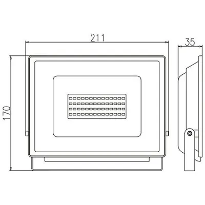 Proiector-SC 50W SMD 3000K