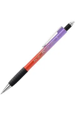 Creion mecanic: Grip. Violet-portocaliu