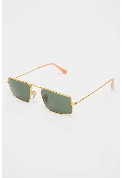 Ochelari de soare dreptunghiulari unisex - Auriu
