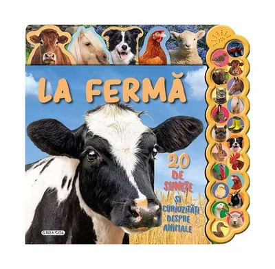 20 de sunete și curiozități - La fermă - Hardcover - ***