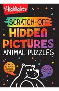 Scratch-Off Hidden Pictures Animal Puzzles