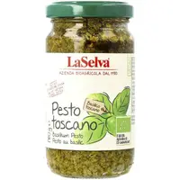 Pesto toscano cu busuioc bio 180g La Selva