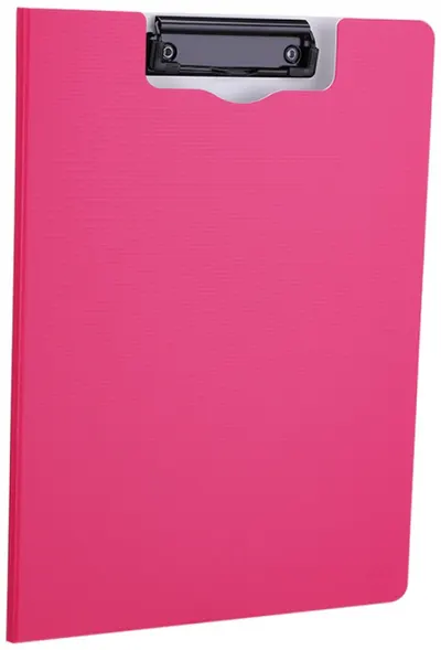 Clipboard cu capac Deli Rio - EF75002, A4, ciclamen
