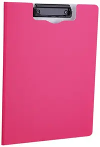 Clipboard cu capac Deli Rio - EF75002, A4, ciclamen