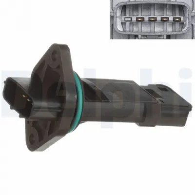 Senzor debitmetru (5 pin, cartus) potrivit INFINITI QX4; NISSAN MAXIMA MAXIMA QX V, PATHFINDER II, PATROL GR V 2.0-3.5 01.97