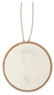 Medalină din lemn pentru amprenta copilului Petit Artichaut