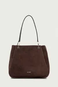 HUGO tote bag pentru femei cu imitație de piele întoarsă Orin 2.0S_Small Tote