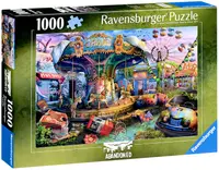 Puzzle Ravensburger din 1000 piese - Un carnaval întunecat