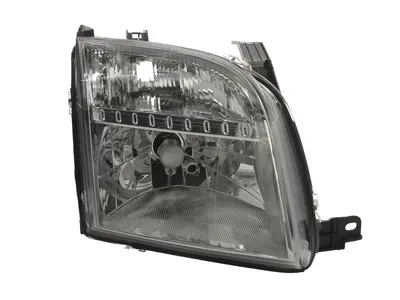 Far fata Dreapta (halogen, H4/PY21W/W5W, electric, cu motor, culoare insert: cromat, culoare semnalizator: alb) potrivit FORD FUSION