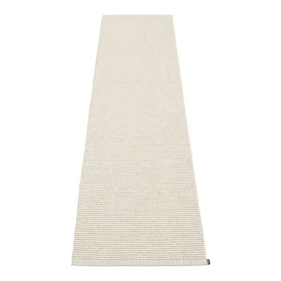 Covor tip traversă pentru interior și exterior crem 70x300 cm Mono Linen Vanilla – Pappelina