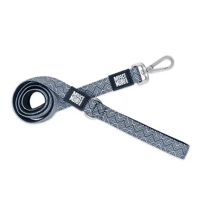 Lesa pentru caini Max & Molly, neagra, rezistenta la rupere, lungime 120 cm, pentru caini cu greutate de pana la 25 kg
