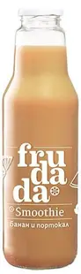 Smoothie, banană și portocală, 750 ml, Frudada