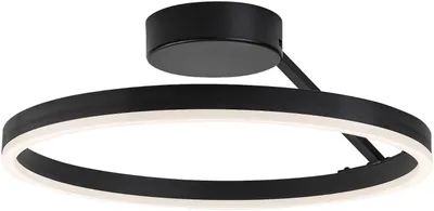 Plafoniera LED Rabalux - Isaure 71302, 24W, alb-negru