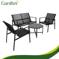 Set 4 piese mobilier balcon/terasa/gradina, greutate suportata 150/300 kg