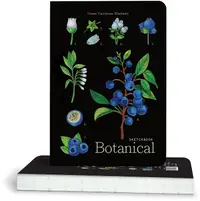Caiet de schițe Drasca Botanical - Blueberry, 100 g, 80 foi