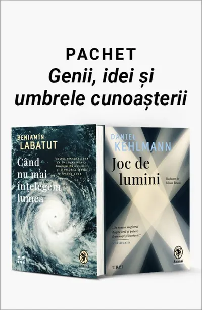 Pachet Genii, idei și umbrele cunoașterii. Când nu mai înțelegem lumea/Joc de lumini