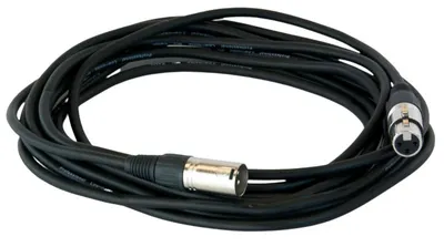 Cablu Master Audio - PMC623/6, F-XLR/M-XLR, 6 m, negru