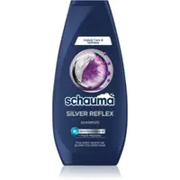 Schwarzkopf Schauma Silver Reflex șampon pentru neutralizarea tonurilor de galben pentru păr în nuanțe reci de blond, decolorat sau șuvițat