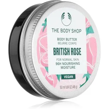 The Body Shop British Rose Body Butter unt pentru corp cu aromă de trandafiri