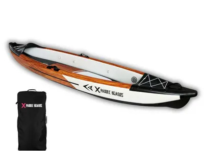 Canoe Kayak Gonflabil 1 loc Dropstitch 366 x 75 x 42 cm K-NATURAL