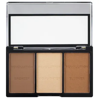 Paleta de contur Ultra Sculpt & Contour Kit Ultra Light Medium C04, 11g, Makeup Revolution
