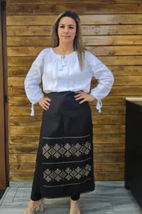 Fote brodate cu model traditional Olguta