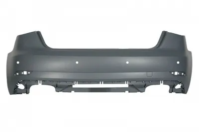 Bara (Spate, cu un dop de cirlig de remorcare, cu gauri pentru senzorii de parcare, grunduit) potrivit AUDI A3 Hatchback 3D 06.16