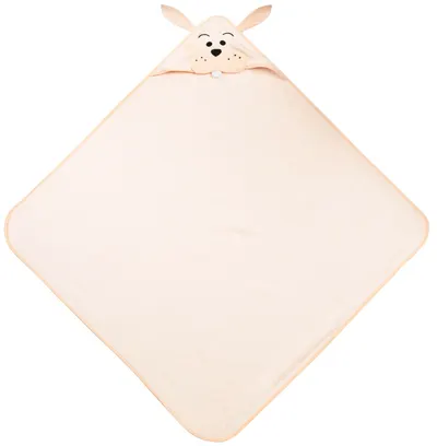 Prosop cu glugă Sensillo - Water Friends, iepure, 100 х 100 cm