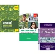 Pachet Bacalaureat 2026. Eseul. Varianta rapida de pregatire, Matematica M2 Stiinte ale naturii, Informatica clasele 11-12, intensiv Pascal C/C++